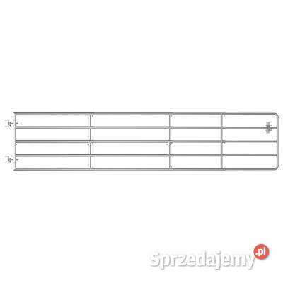 vidaXL Brama do zagrody 5 prętów stal 150400x90 Bramy Warszawa