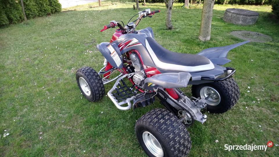 Yamaha Raptor 700 quad zamiana nieuszkodzony Brzostek sprzedam