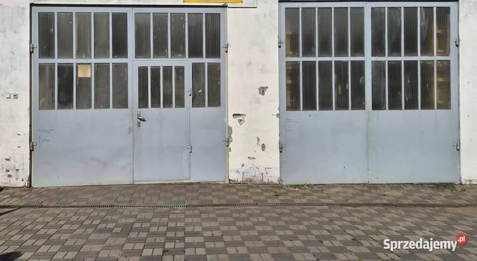 Brama warsztatowa dwuskrzydłowa Psary