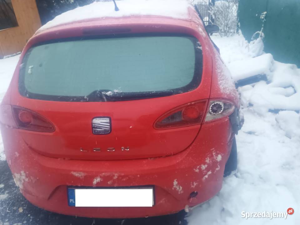 Klapa bagażnika tylna tył KOMPLETNA Seat Leon II osobowe Tychy