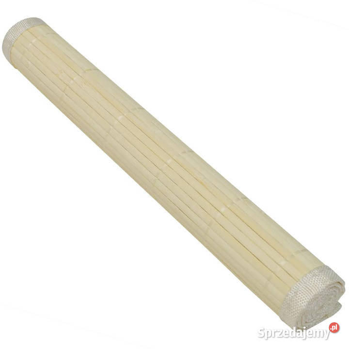 Bambusowe podkładki pod talerze 6 30 x 45