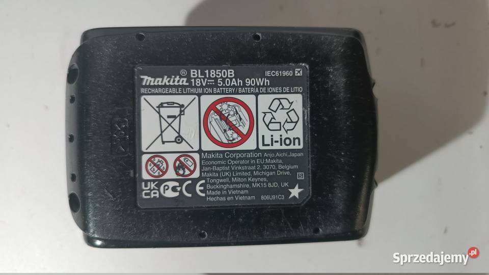 Szlifierka kątowa Makita 18V