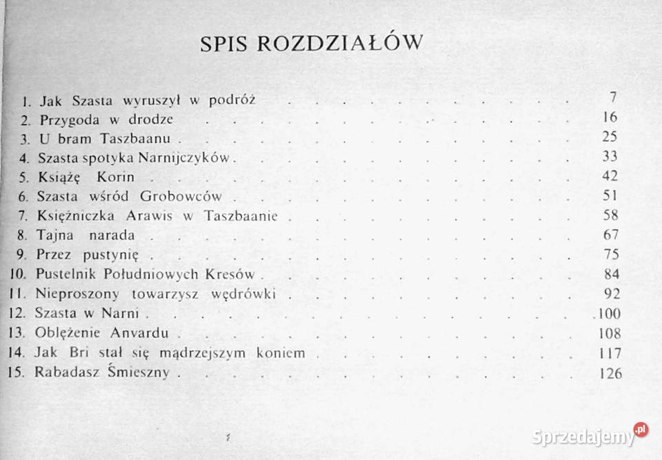 Opowieści z Narnii Koń i jego chłopiec CS Lewis miękka Chełm