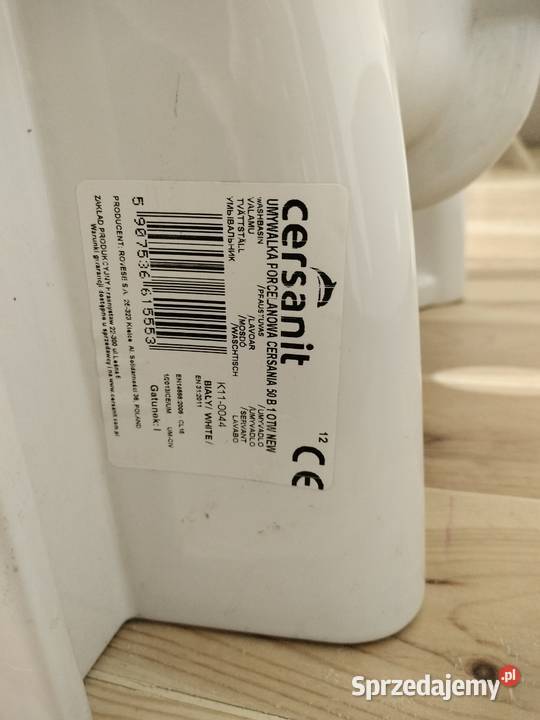 Umywalka Cersanit i WC kompakt Nowe komplet Umywalki