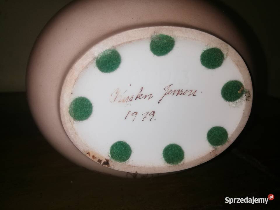 komplet ręcznie malowany łódzkie Chorzew