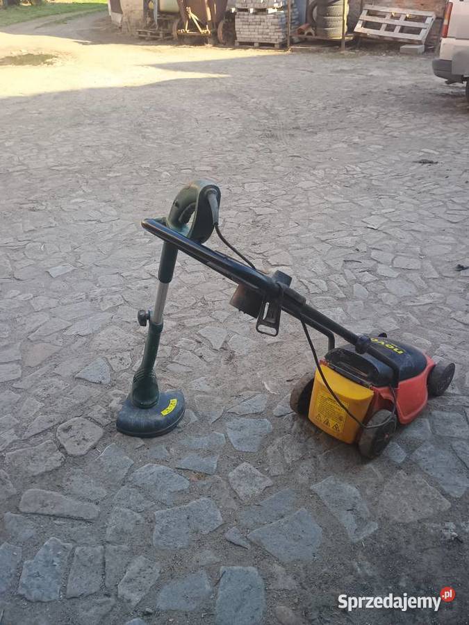 Sprzedam kosiarkę elektryczną i podkaszarkę Łagiewniki