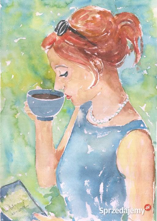 OBRAZ LETNIE IMPRESJEKAWIARNIA Malarstwo dolnośląskie Gryfów Śląski