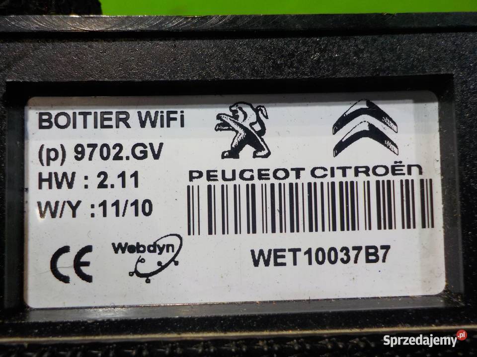 PEUGEOT 3008 I 16 HDI 12r 5D modul internetu Motoryzacja Suków