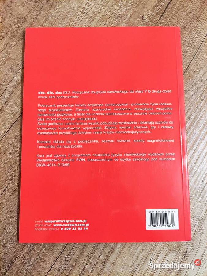 Der Die Das Neu podręcznik j niemiecki kl V nowy Rzeszów