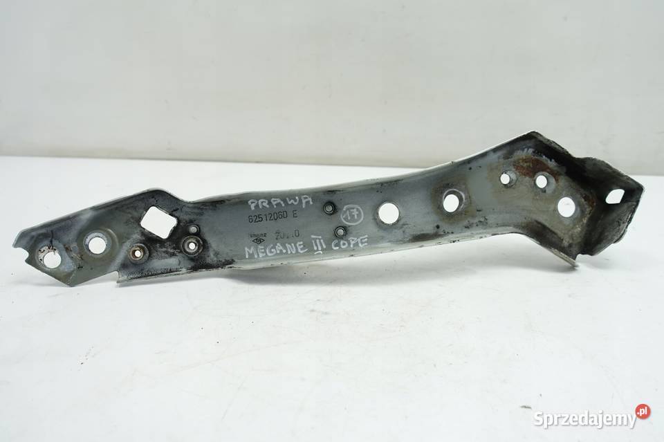 Renault Megane III coupe WSPORNIK BŁOTNIKA prawy Rudka