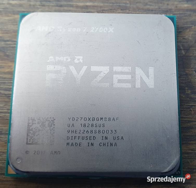AMD Ryzen 7 2700X box Rydułtowy