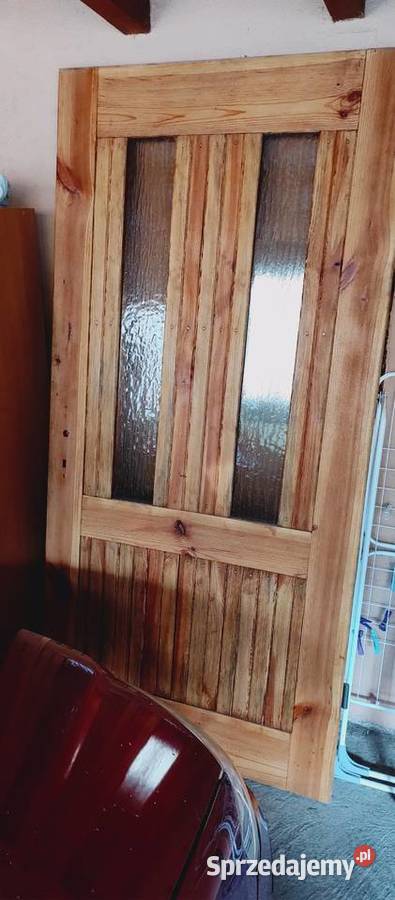 Drzwi wewnętrzne drewniane Drzwi i okna Olszanka