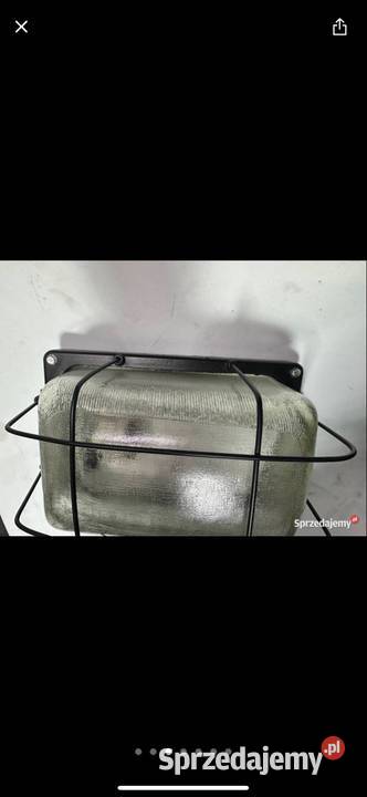 Lampa czarna odrestaurowana Firmy Polam Wilkasy Gliwice