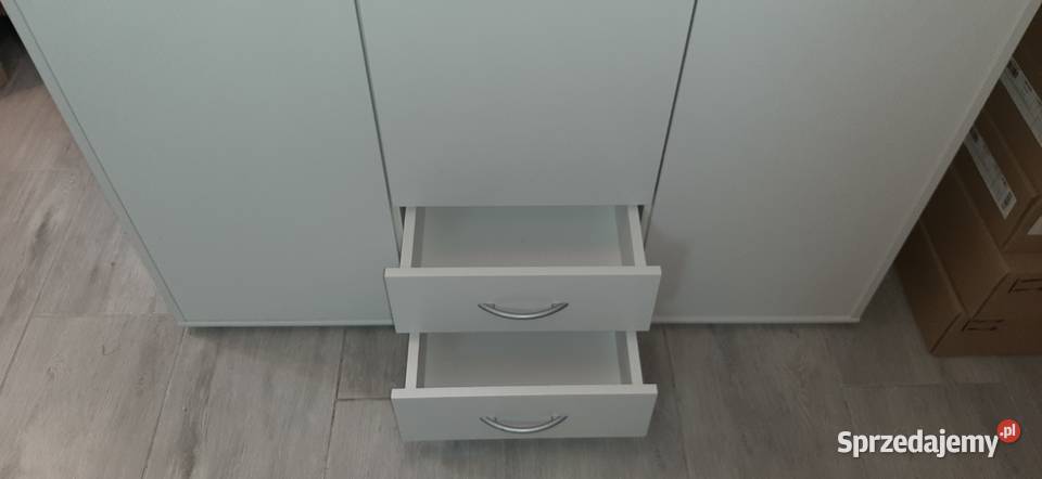 Szafa trzydrzwiowa z dwiema szufladami 190cm Poznań sprzedam
