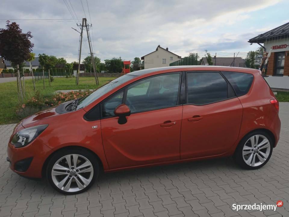 Opel Meriva 14GAZ 2011 Mega Wyposażenie Manualna podkarpackie Przeworsk
