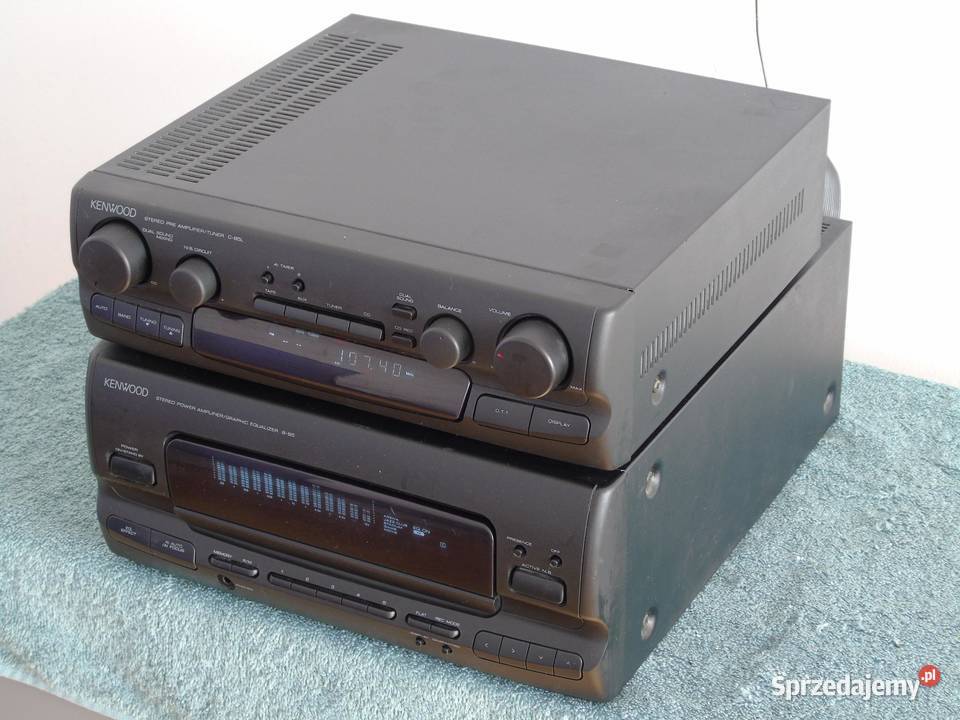 Wzmacniacz radio i korektor graficzny Kenwoo
