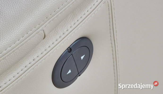 Komfortowy skórzanyfotel elektryczny PAPAVERO Warszawa sprzedam