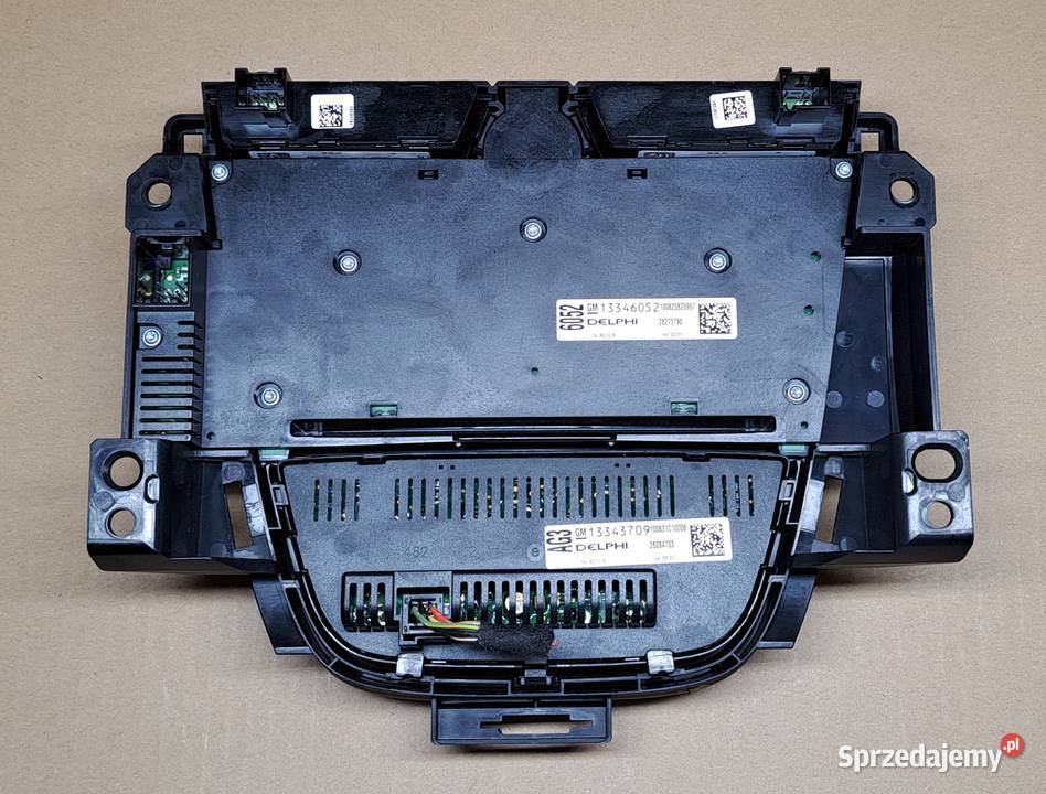 PANEL STEROWANIA RADIA KLIMATYZACJI OPEL ASTRA J dolnośląskie Mielęcin sprzedam