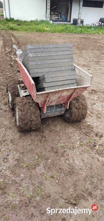 Taczka spalinowa wozidło budowlane