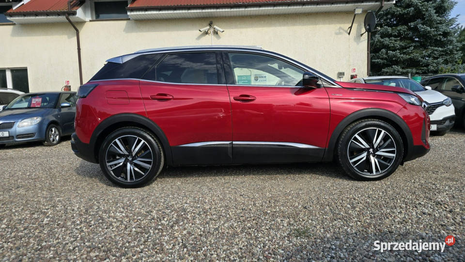 Peugeot 3008 GTLine Hybrid PHEV Panorama skóry relingi dachowe Zieleniewo