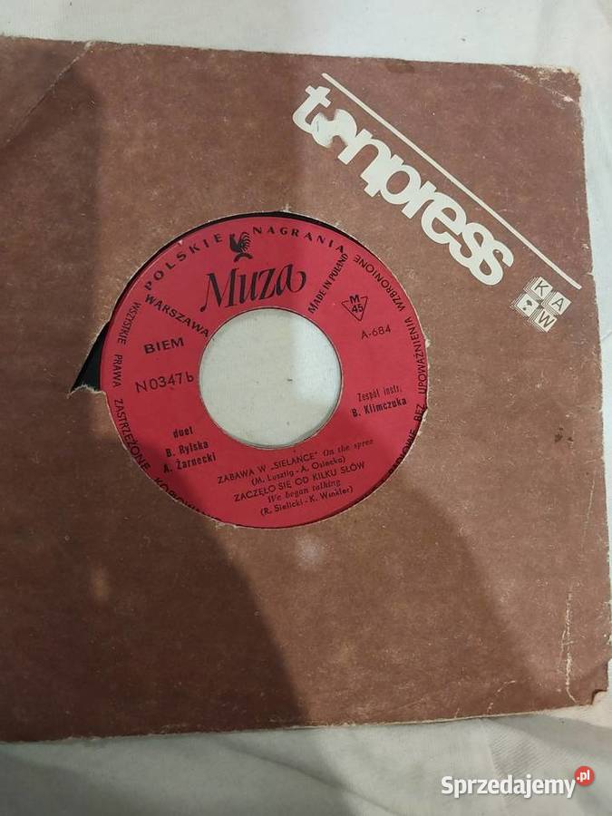 Płyty małe vinil Płyty i kasety