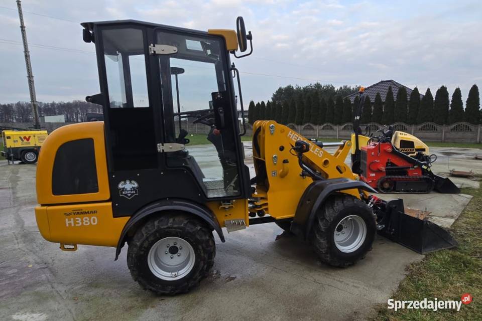 Ładowarka przegubowa HERACLES H380 YANMAR udźwig nie Dunkowa