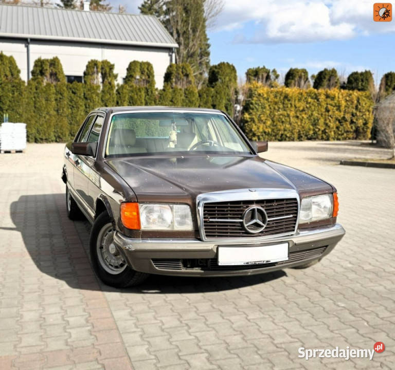 Mercedes S 280 Klima Alu Hak W126 19801993 309265km Nowy Sącz sprzedam
