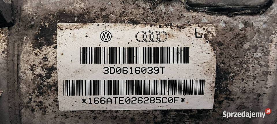 AMORTYZATOR PRAWY PRZÓD VOLKSWAGEN PHAETON LIFT Lipno