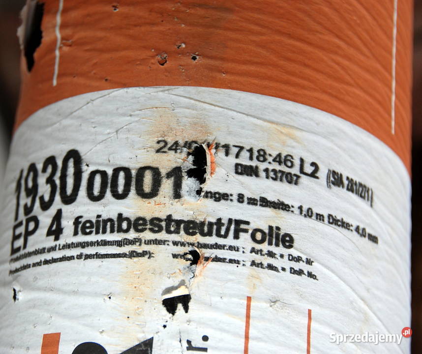 Papa wierzchniego krycia antykorzenna Bauder EP