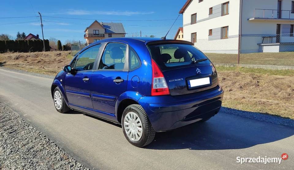 Citroen C3 2007r 14 Benzyna Klimatyzacja Nieduży manualna C3 Jasło