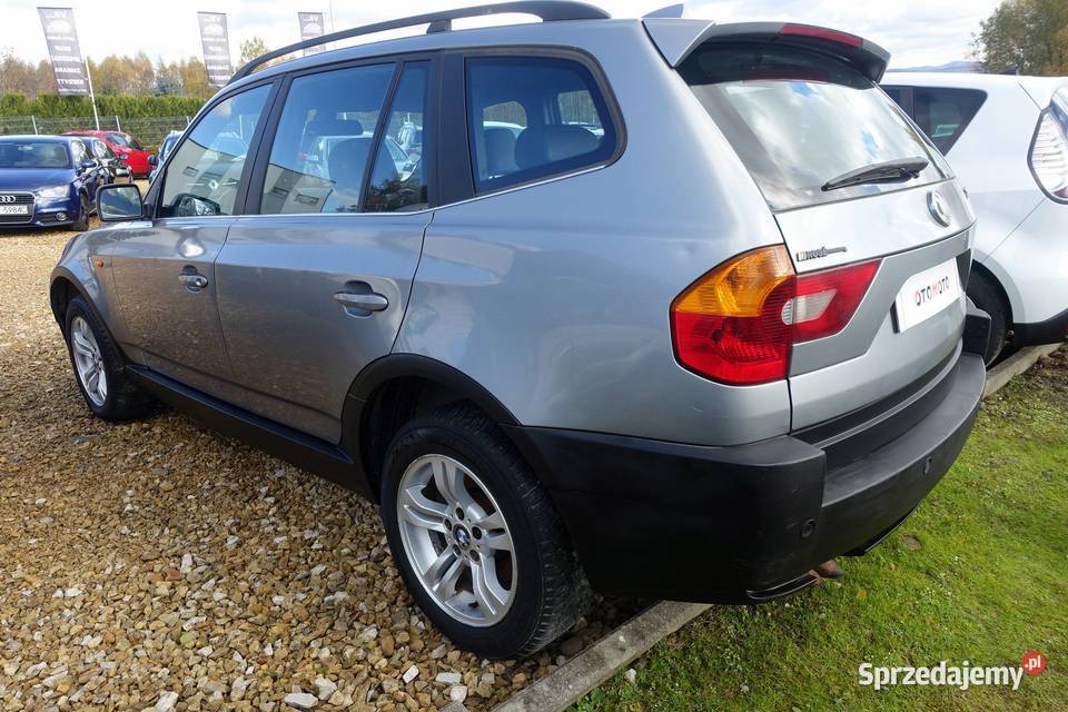 BMW X3 30D 204 SKÓRA NAVI AUTOMAT USZKODZONA Buczkowice