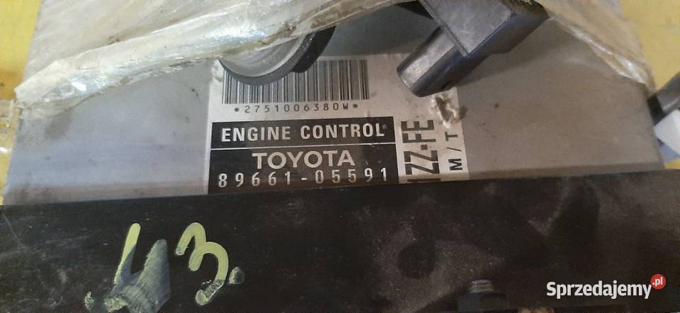 Komputer sterownik Toyota Avensis plus kluczyk Czujniki i sterowniki Włoszczowa