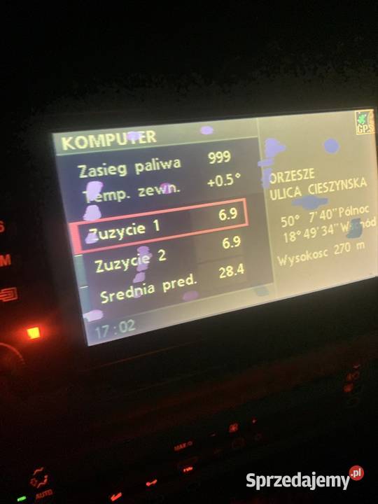 Radio BMW e39 x5 e53 sprawne lecz piksele Rok produkcji 2005 śląskie Mikołów