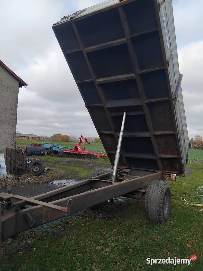 Przyczepa wywrotka 6T nowa nieuszkodzony kujawsko-pomorskie
