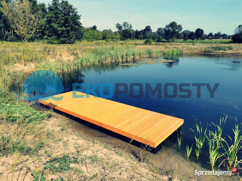 RĘKI Pomost pływający platforma pływająca 6x2m Ełk sprzedam