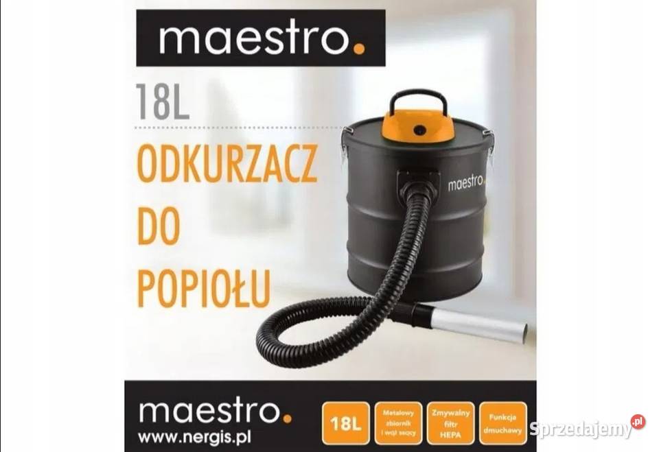 Odkurzacz do popiołu odkurzacz kominkowy 150 Kielce