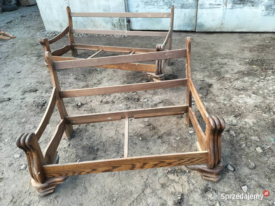 drewniana rama stelaż kanapa sofa 2 3 Kamień-Kolonia