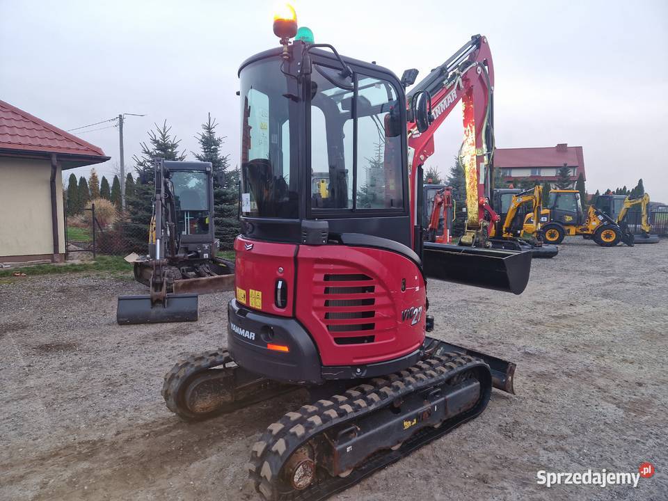 Minikoparka Yanmar Vio 27 2022r hydrauliczne Ryżki sprzedam