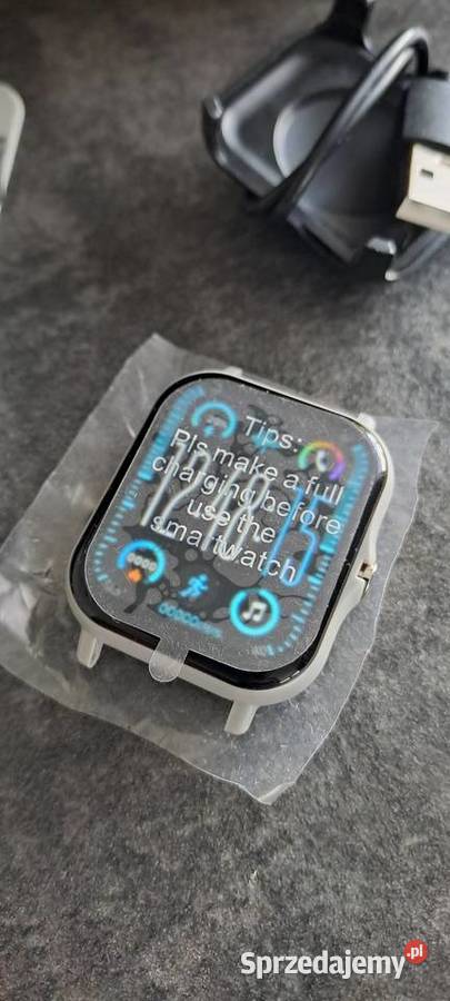 Smartwatch Zegarek wielofunkcyjny bezprzewodowy mazowieckie Ząbki
