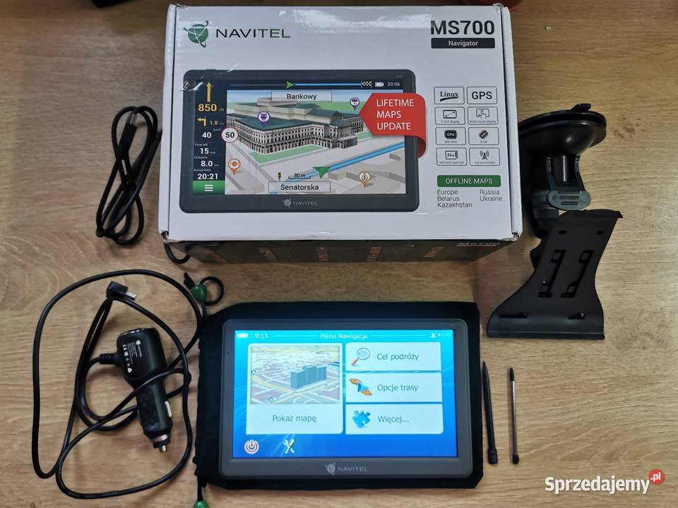 Nawigacja samochodowa Navitel MS700 iGO Primo podkarpackie Jarosław