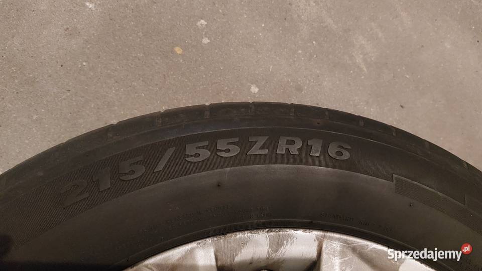 4 Aluminiowe felgi z oponami Średnica 16" Zielona Góra