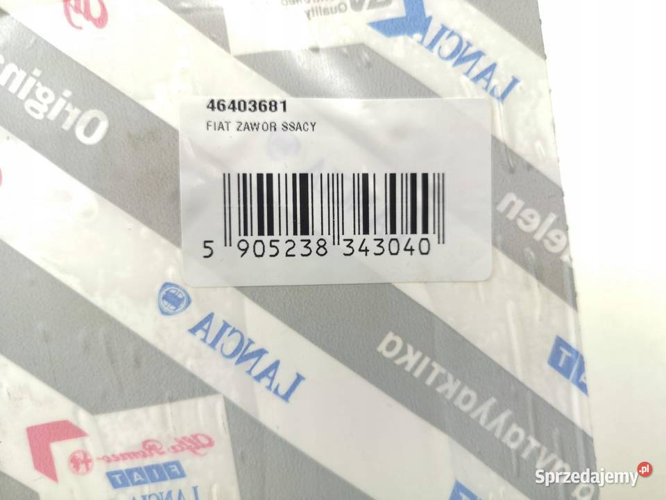 ZAWÓR SSĄCY FIAT IDEA PUNTO STILO 12 16V lubelskie