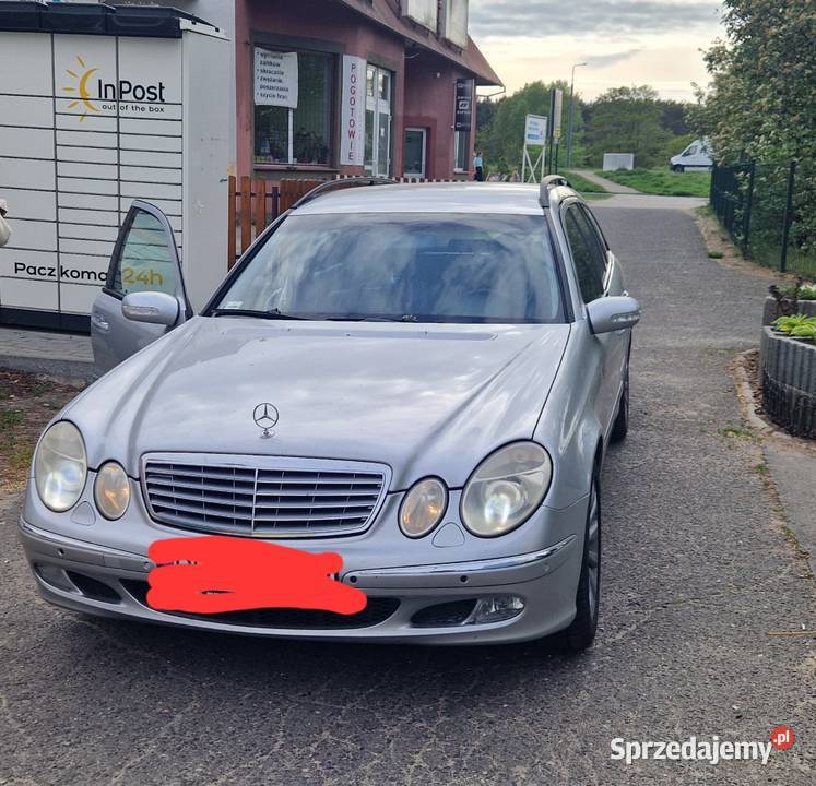 MercedesBenz klasae w211 om648 srebrny