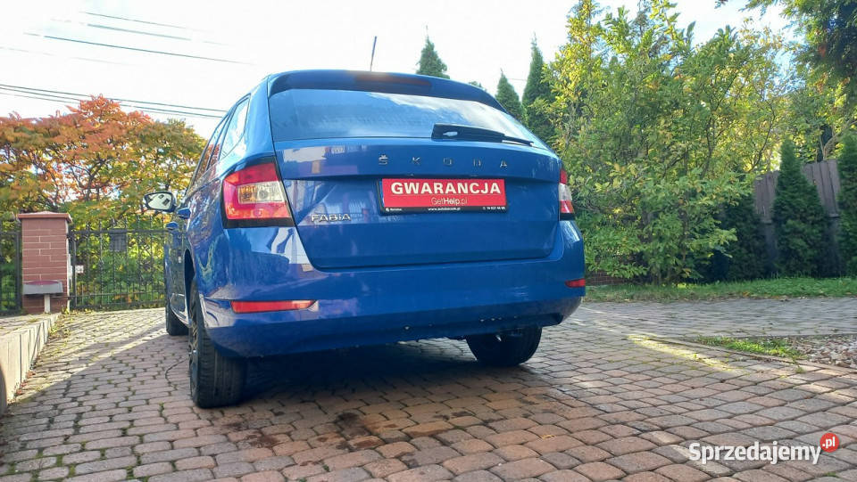 koda Fabia 10 MPIFabryczne LPG Salon Polska FVAT światła przeciwmgielne pomorskie Gdańsk