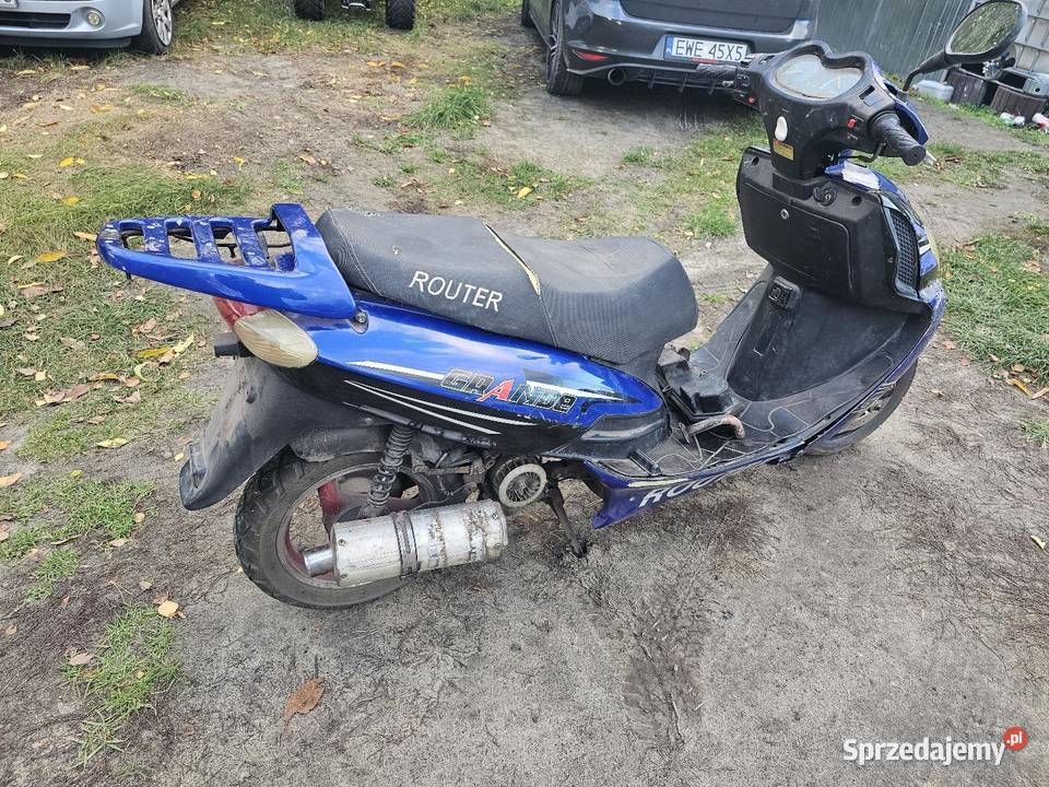 Skuter 4t zarejstrowany opłacony zamiana sprzedam