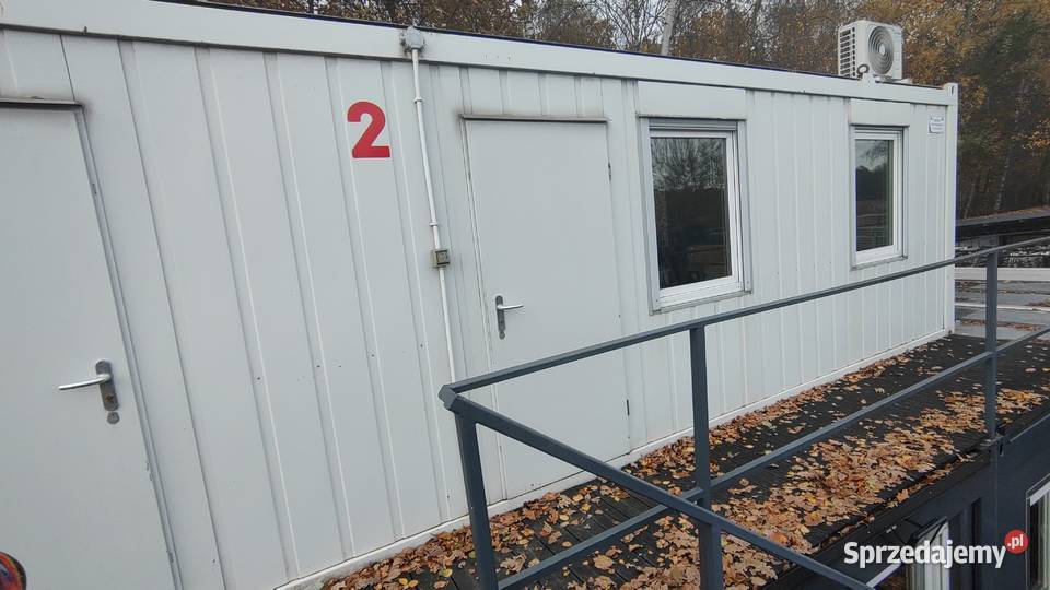 Kontener biurowy 5x9 m 45m2 podwójny ocieplany Kraków sprzedam