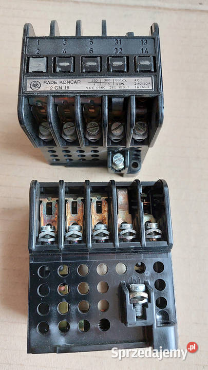 Stycznik Rade Koncar 2CN16 Dąbrowa Górnicza sprzedam