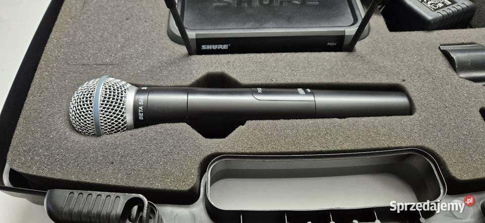 Shure PGX24Beta58a Oryginalny zestaw wielkopolskie Konin