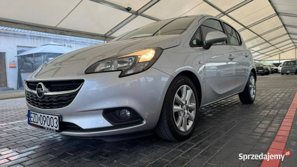Opel Corsa Opel Corsa E E 2014 srebrny Motoryzacja