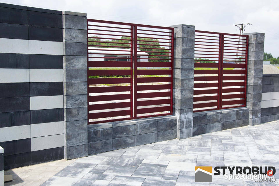 Ogrodzenie gładkie 36x36x20 bloczek pustak Górno sprzedam